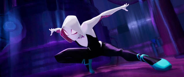 Spider-Gwen en Into the Spider-Verse.